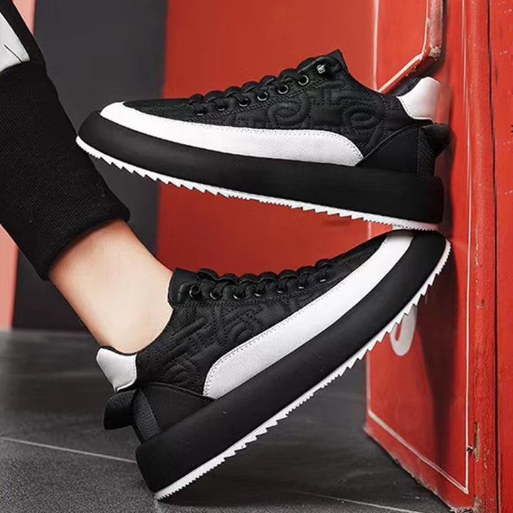Ethan | Snygga Herr Sneakers med Snörning och Tjock Gummisula 2