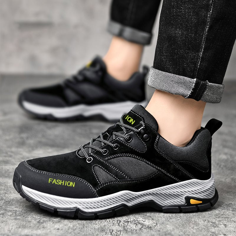 Ethan | Snygga Låg Topp Herrsneakers med Snörning 2