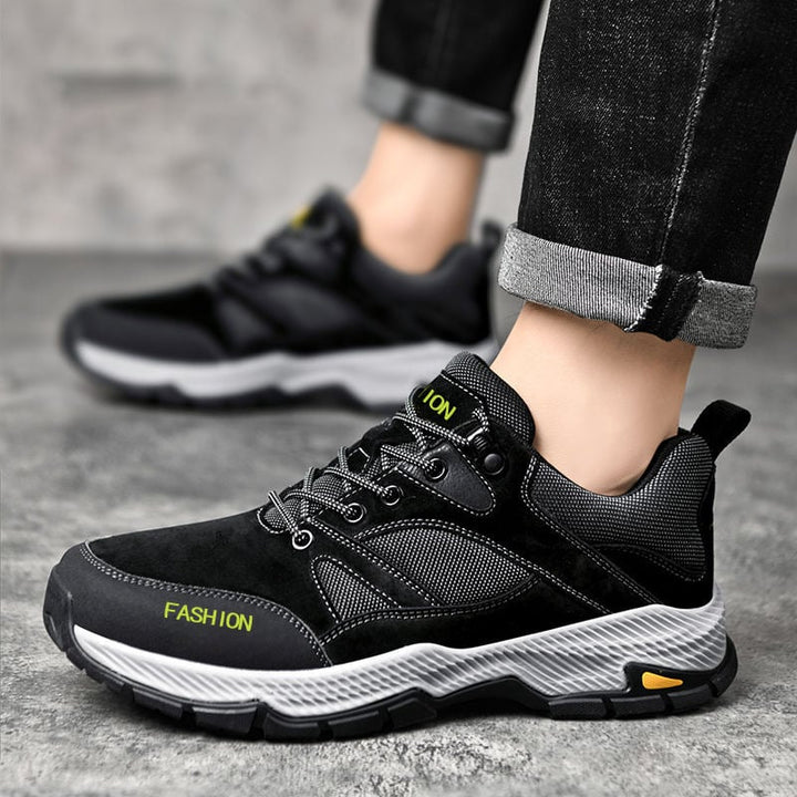 Ethan | Snygga Låg Topp Herrsneakers med Snörning 2