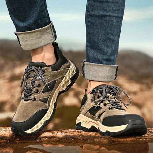 Ethan | Snygga Låg Topp Herrsneakers med Snörning 3
