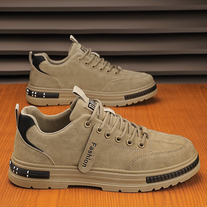 Ethan | Snygga Låga Herrsneakers Med Snörning och Rund Tå 1