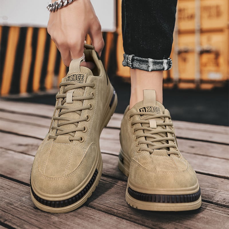Ethan | Snygga Låga Herrsneakers Med Snörning och Rund Tå 2
