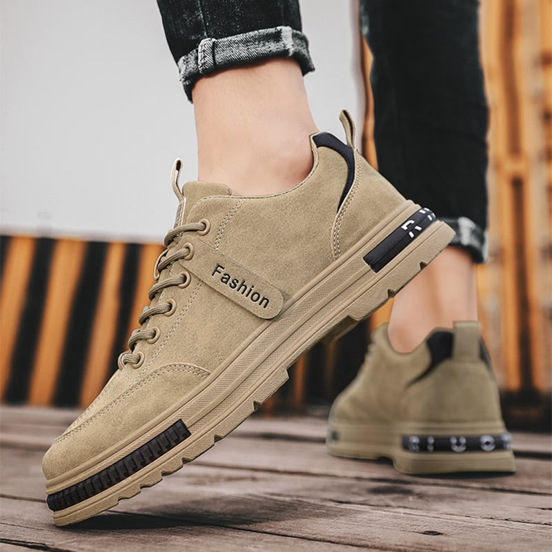 Ethan | Snygga Låga Herrsneakers Med Snörning och Rund Tå 3