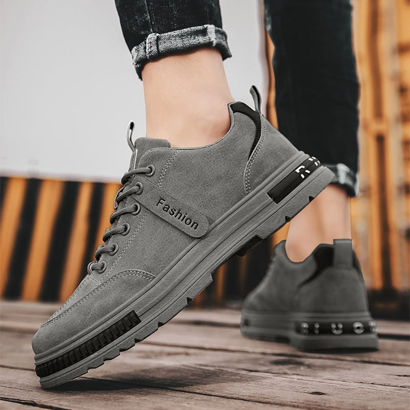 Ethan | Snygga Låga Herrsneakers Med Snörning och Rund Tå 4
