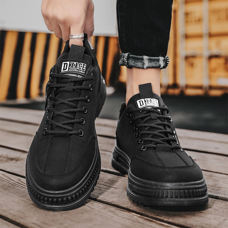 Ethan | Snygga Låga Herrsneakers Med Snörning och Rund Tå 5