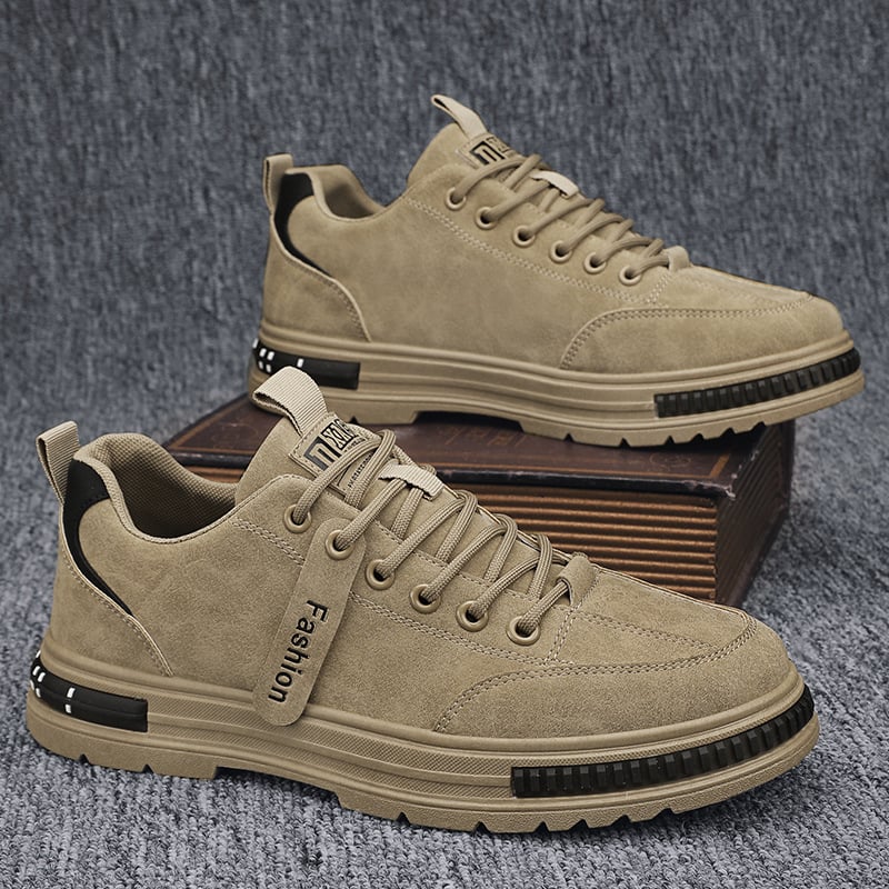Ethan | Snygga Låga Herrsneakers Med Snörning och Rund Tå 7