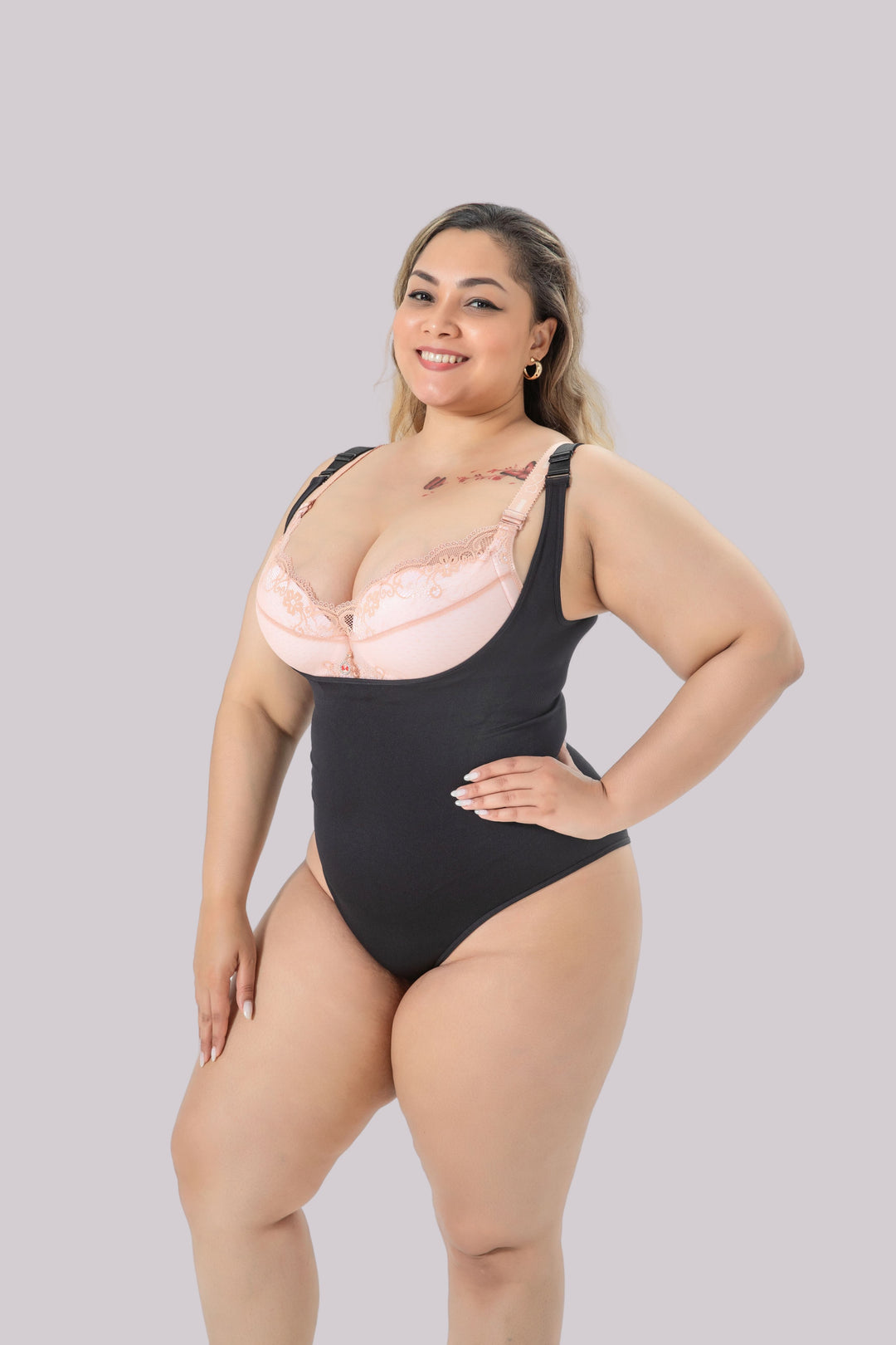 Ethan | Sömlös Kompressions Bodysuit med Justerbara Remmar 0