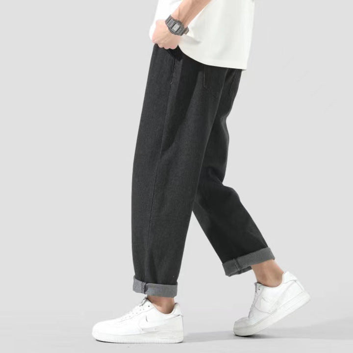 Ethan | Sommar Korta Jeans med Strukturerad Passform 0
