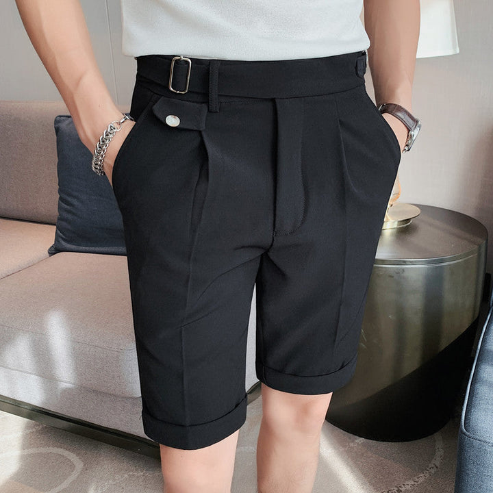Ethan | Sommar Rak Passform Shorts med Kontrastfärg 3