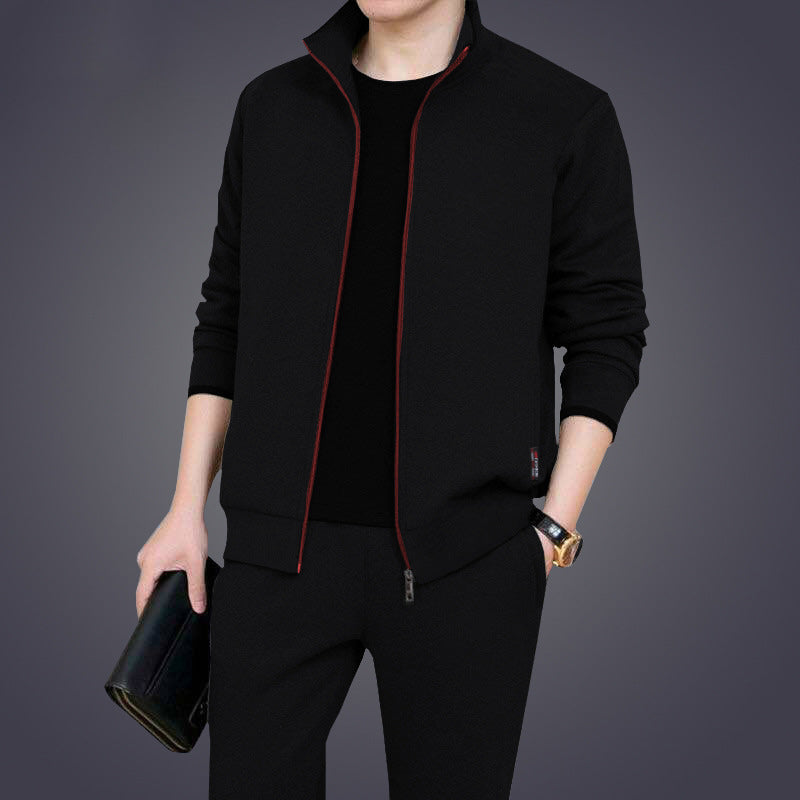 Ethan | Sporty Slim Fit Two-Piece Set utan Huva 0