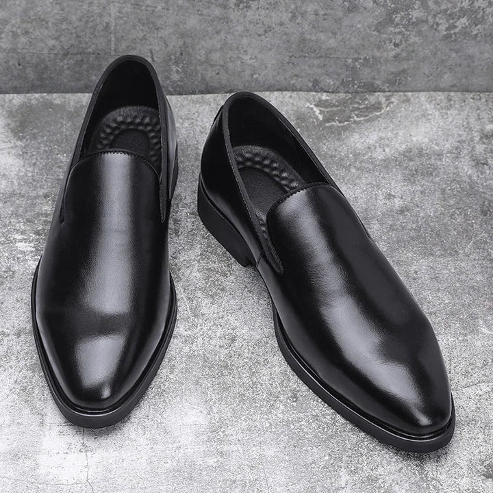 Ethan | Stiliga Vadderade Herrloafers i Konstläder 2