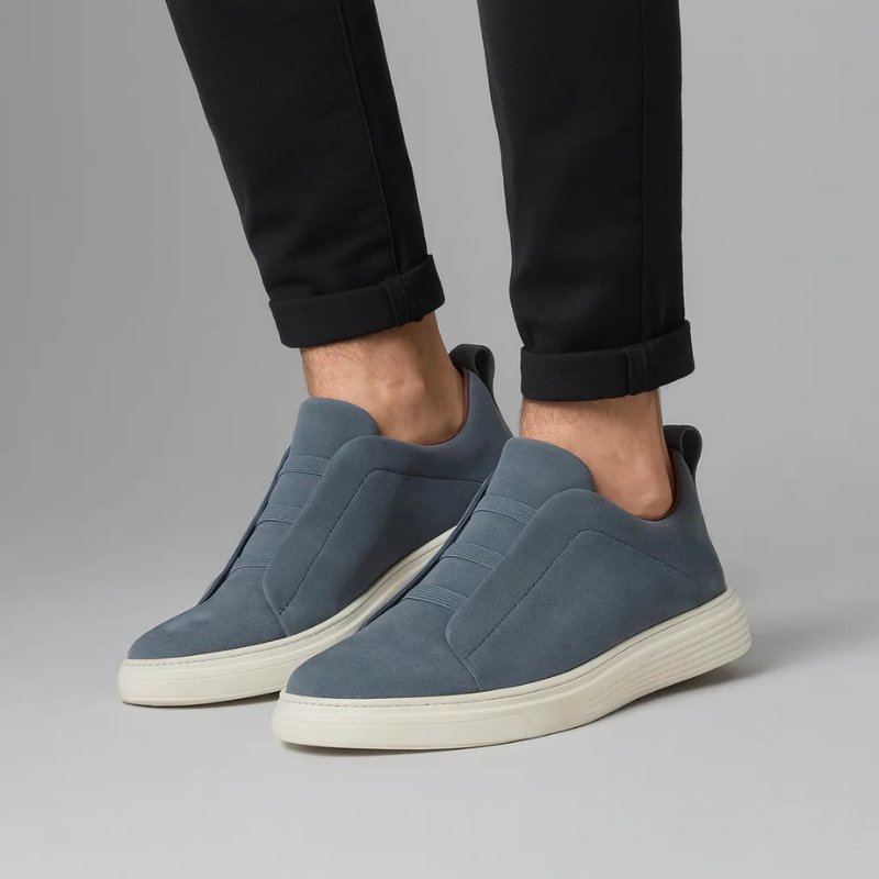 Ethan | Stretchiga Lågprofilerade Sneakers Med Vadderad Innersula 3