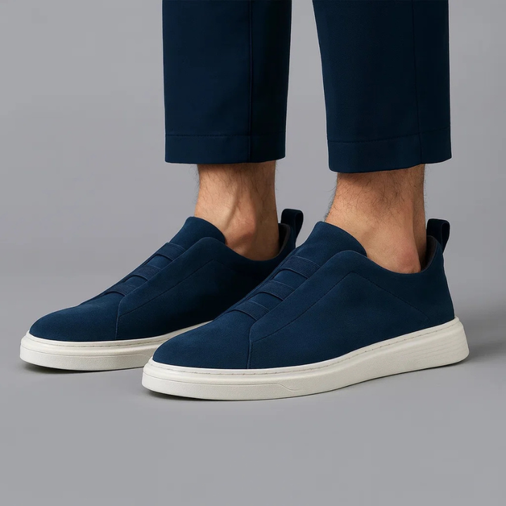 Ethan | Stretchiga Lågprofilerade Sneakers Med Vadderad Innersula 5