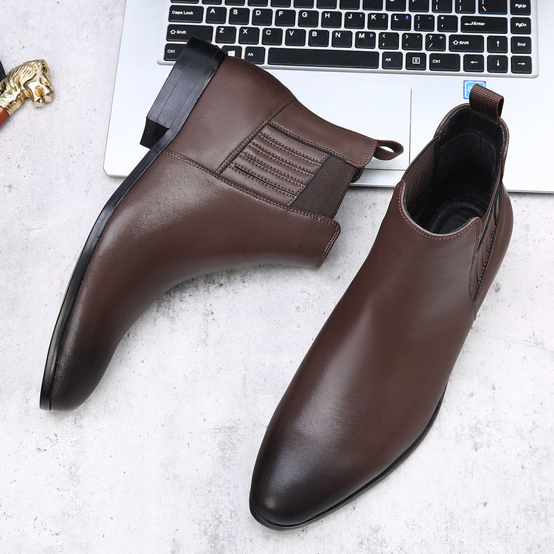Ethan | Stylish Half Calf Chelsea Boots 1
