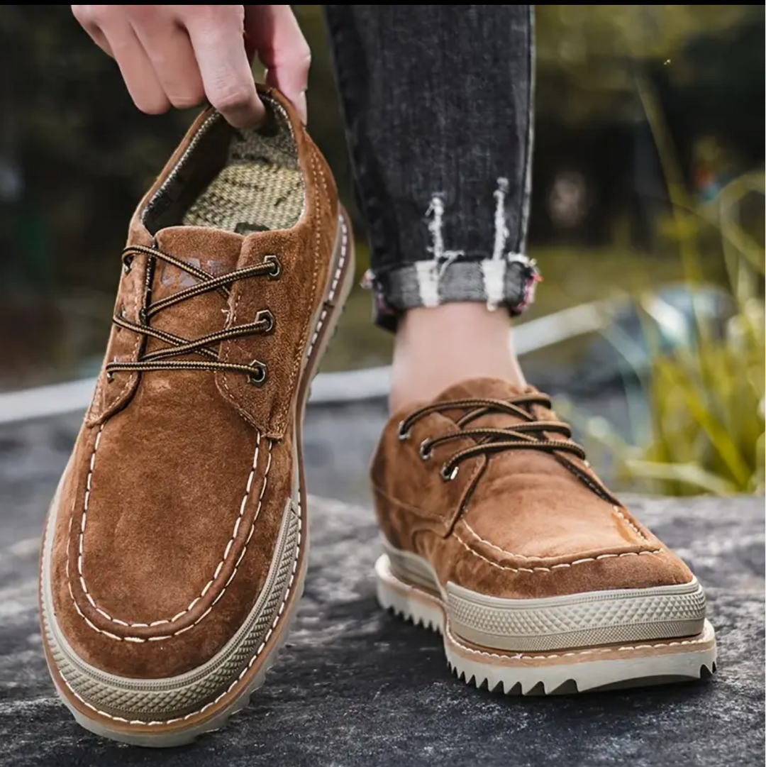 Ethan | Stylish High Ankle Boots With Platform and Rubber Sole 0