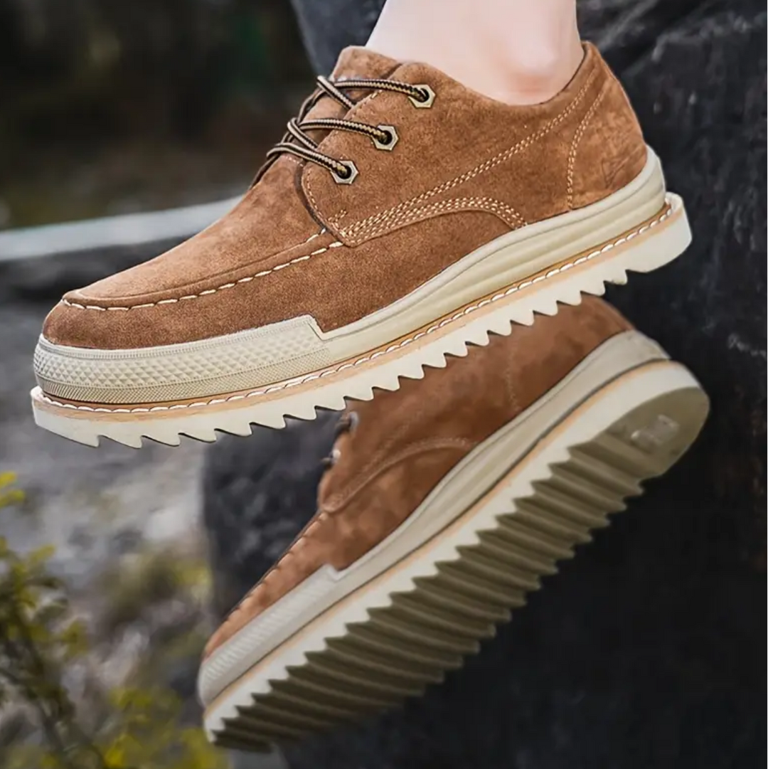 Ethan | Stylish High Ankle Boots With Platform and Rubber Sole 6
