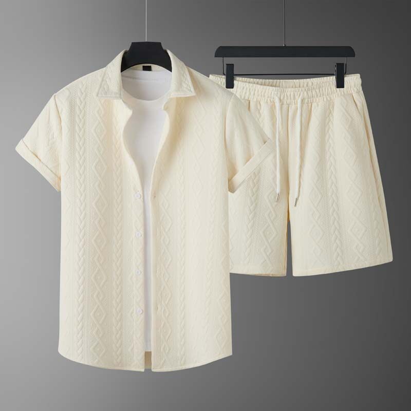 Ethan | Stylish Spring Two-Piece Set with Diamond Pattern 1