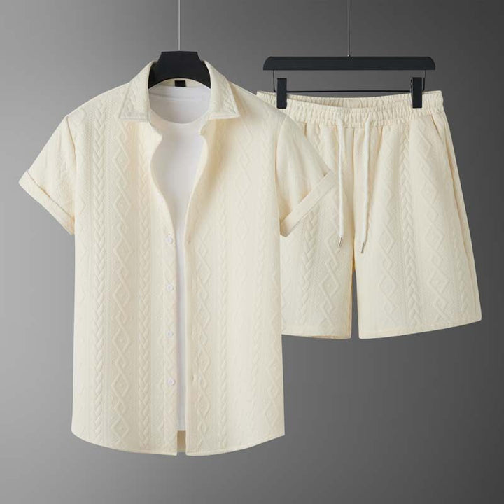 Ethan | Stylish Spring Two-Piece Set with Diamond Pattern 1
