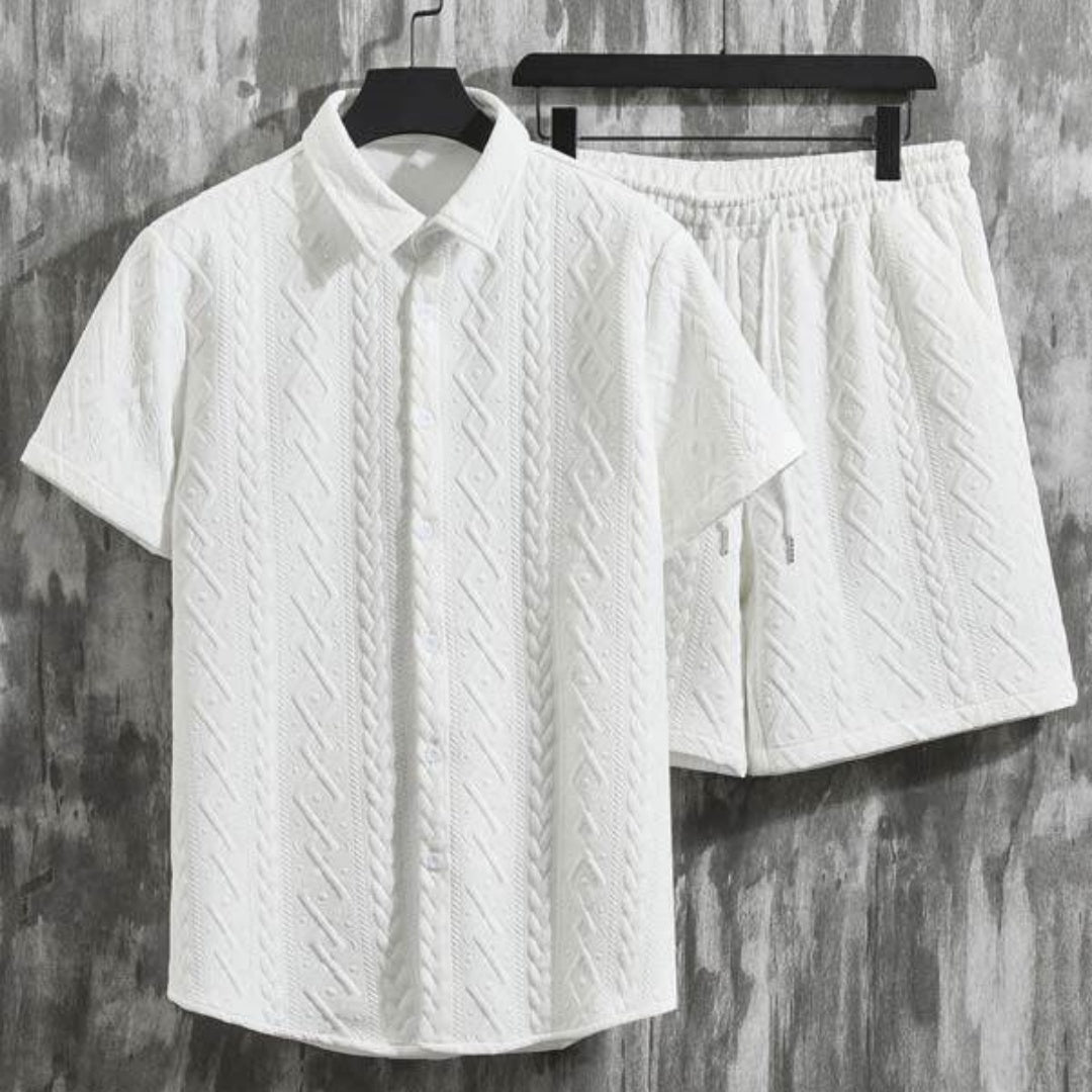 Ethan | Stylish Spring Two-Piece Set with Diamond Pattern 5