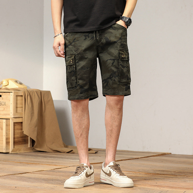 Ethan | Trendiga Kamouflage Cargo Shorts för Män 2