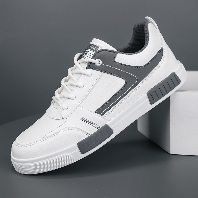 Ethan | Trendiga Tvåfärgade Sneakers Med Upphöjd Sula 0