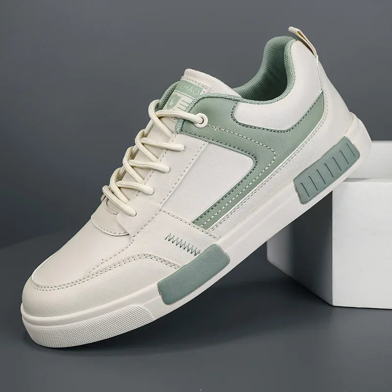 Ethan | Trendiga Tvåfärgade Sneakers Med Upphöjd Sula 2