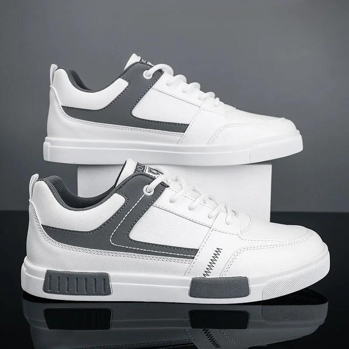 Ethan | Trendiga Tvåfärgade Sneakers Med Upphöjd Sula 3