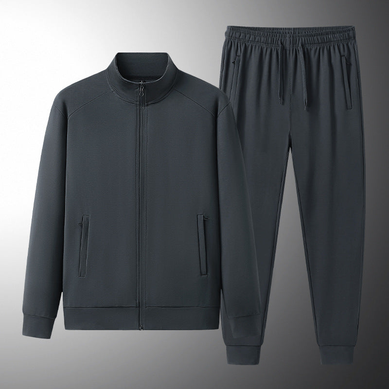 Ethan | Vår Sportset med Långärmad Sweatshirt och Cropped Byxor 1