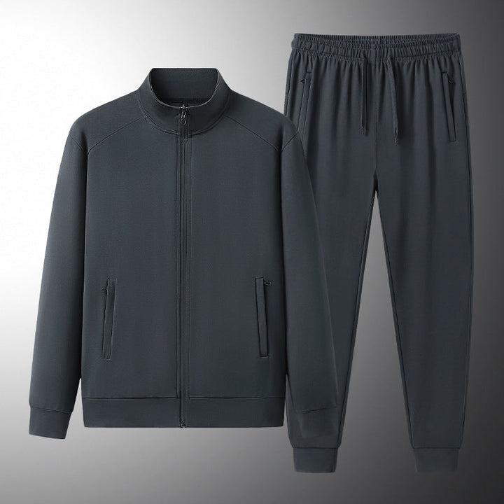 Ethan | Vår Sportset med Långärmad Sweatshirt och Cropped Byxor 1