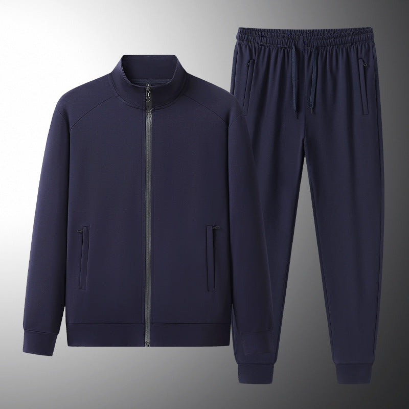 Ethan | Vår Sportset med Långärmad Sweatshirt och Cropped Byxor 3