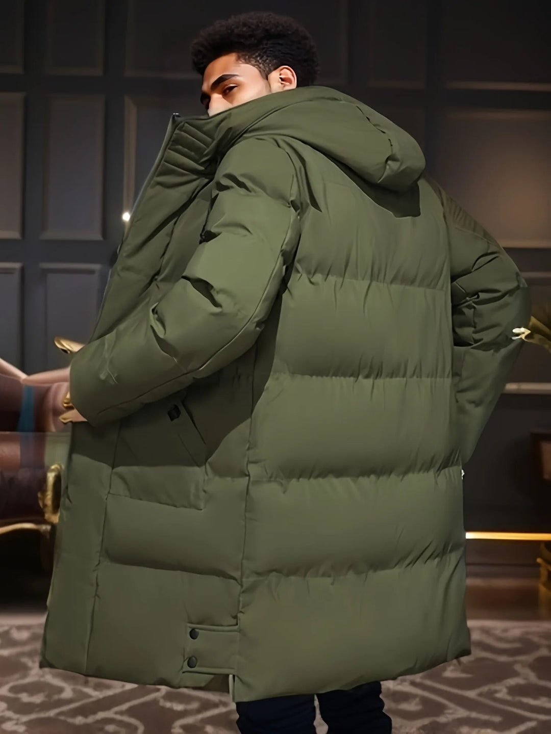 Ethan | Varm Vadderad Vinterjacka För Herr 3