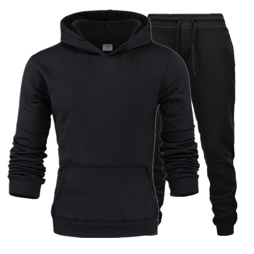 Ethan | Varmt Träningsset med Hoodie och Joggerbyxor för Vinter 0