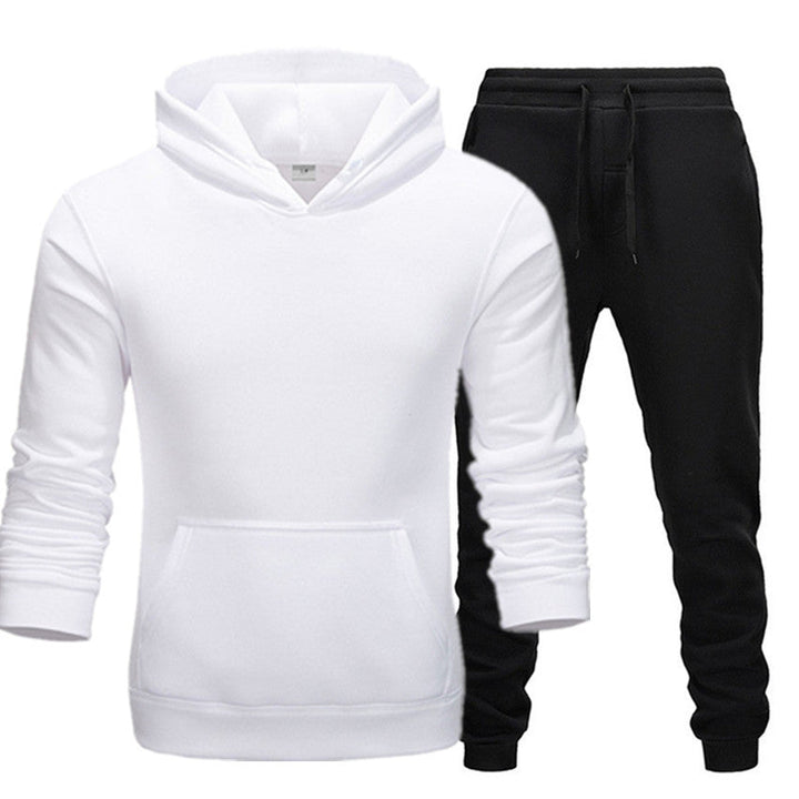 Ethan | Varmt Träningsset med Hoodie och Joggerbyxor för Vinter 12
