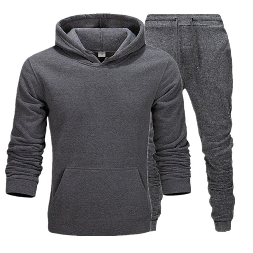 Ethan | Varmt Träningsset med Hoodie och Joggerbyxor för Vinter 15
