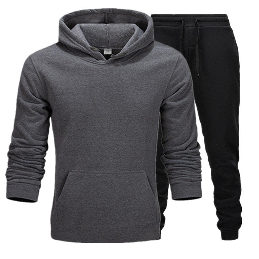 Ethan | Varmt Träningsset med Hoodie och Joggerbyxor för Vinter 4
