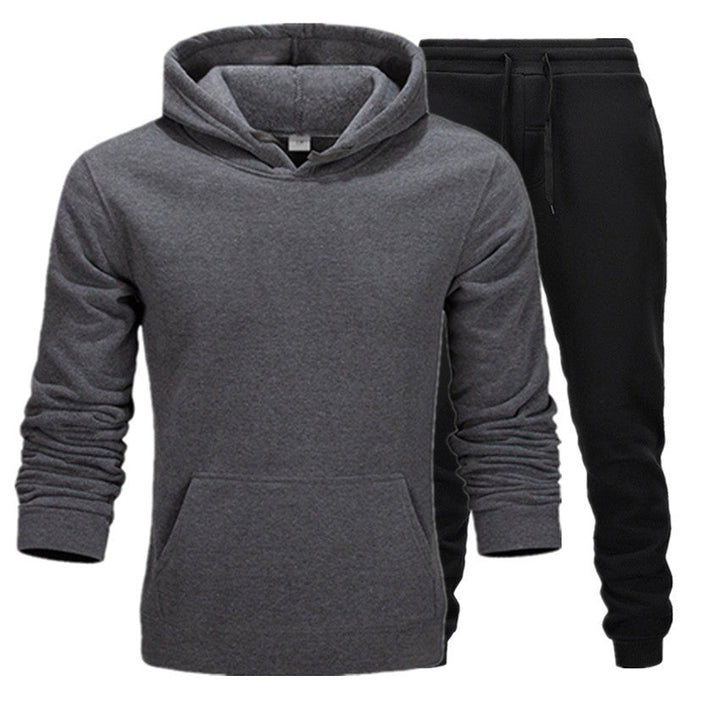 Ethan | Varmt Träningsset med Hoodie och Joggerbyxor för Vinter 4