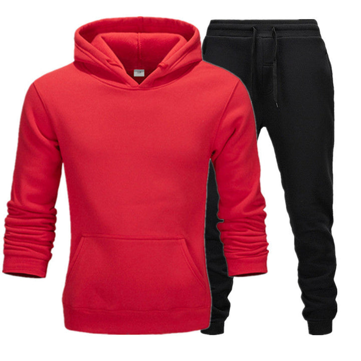 Ethan | Varmt Träningsset med Hoodie och Joggerbyxor för Vinter 5