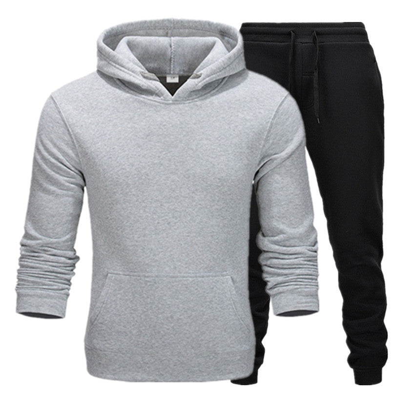 Ethan | Varmt Träningsset med Hoodie och Joggerbyxor för Vinter 6