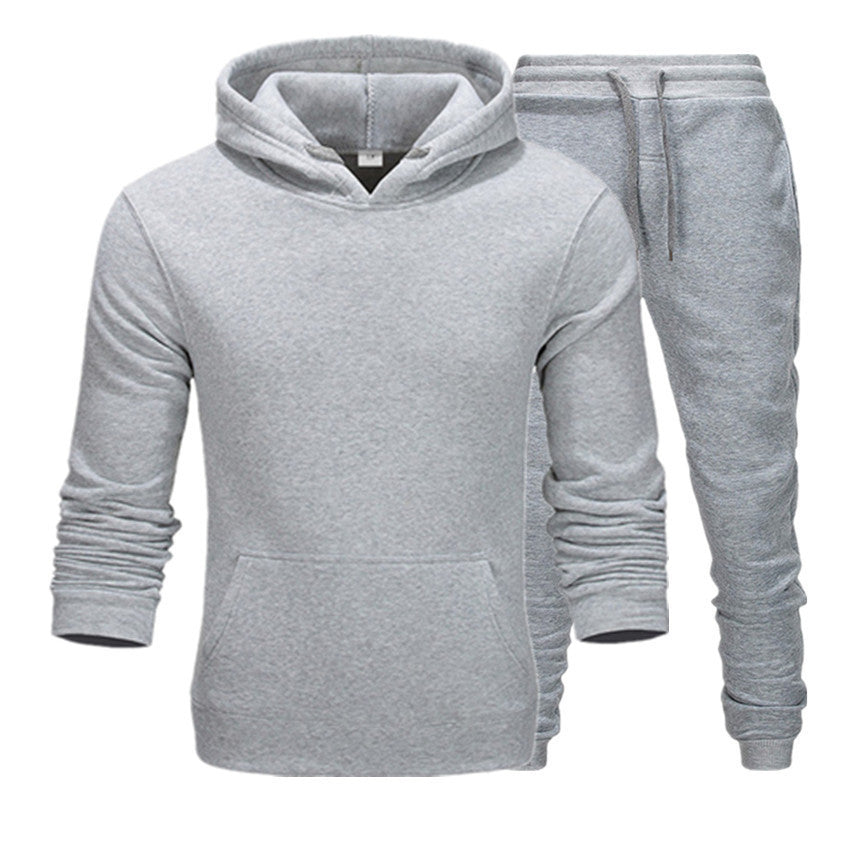 Ethan | Varmt Träningsset med Hoodie och Joggerbyxor för Vinter 8