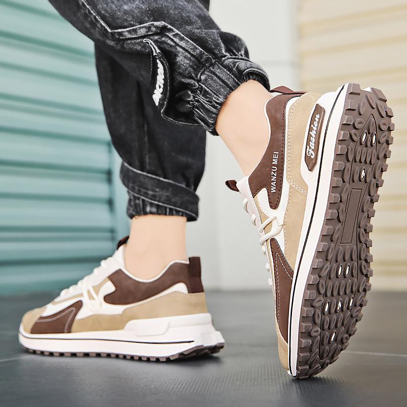 Ethan | Vårslitstarka Andningsbara Sneakers med Rund Tå 0