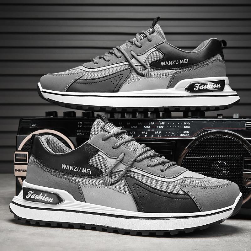 Ethan | Vårslitstarka Andningsbara Sneakers med Rund Tå 1