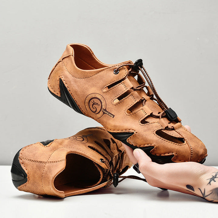 Ethan | Ventilerande Bekväma Herr Sandaler Med Elastiskt Band 1
