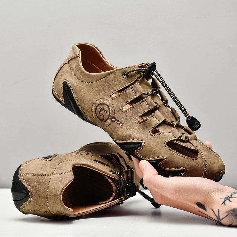 Ethan | Ventilerande Bekväma Herr Sandaler Med Elastiskt Band 3