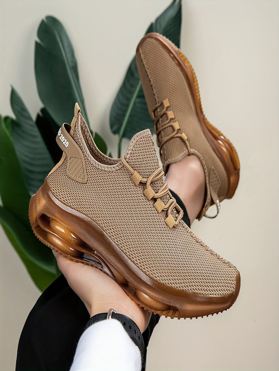 Ethan | Ventilerande Slip-On Promenadskor Herr med Vadderad Sula 0