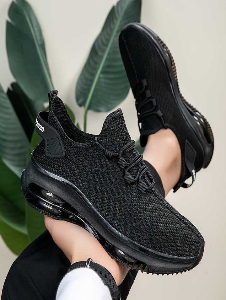 Ethan | Ventilerande Slip-On Promenadskor Herr med Vadderad Sula 1