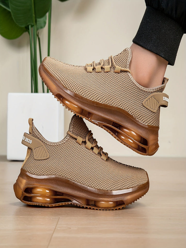 Ethan | Ventilerande Slip-On Promenadskor Herr med Vadderad Sula 3