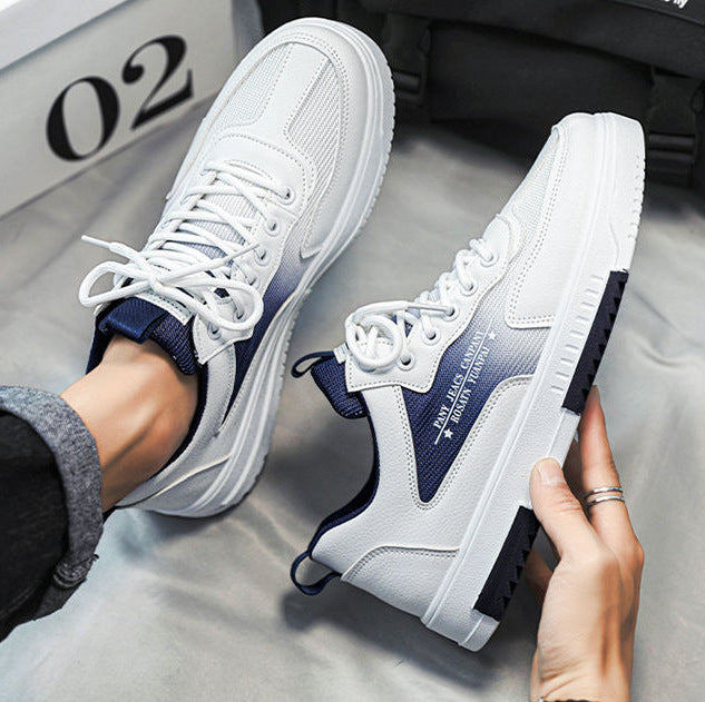 Ethan | Ventilerande Sneakers med Gummisula och Snörning 0