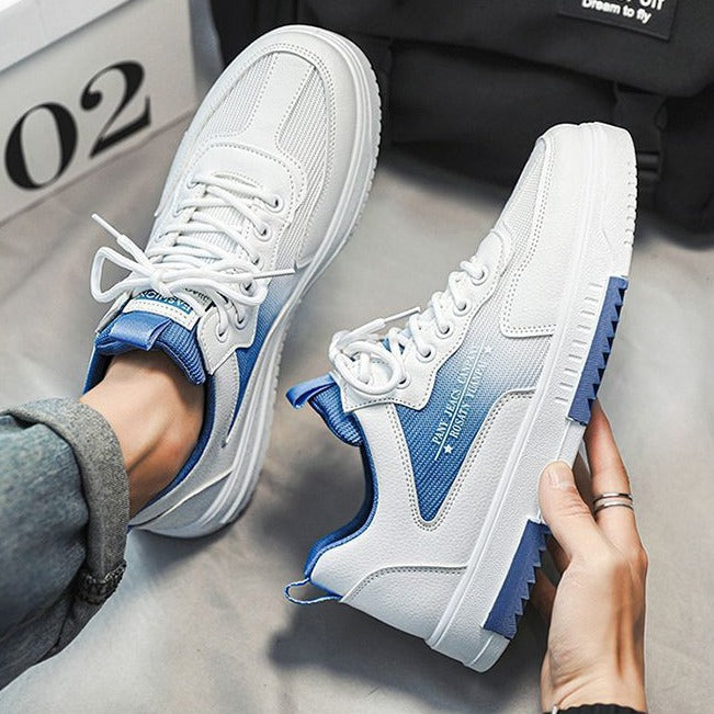 Ethan | Ventilerande Sneakers med Gummisula och Snörning 1