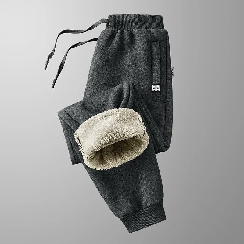 Evelyn | Vinter Fleecefodrade Joggingbyxor Dam 5