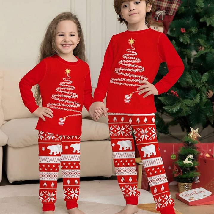 Familjepyjamas | Julpyjamas Set med Koordinerande Design för Alla Åldrar och Bekväm Passform 3